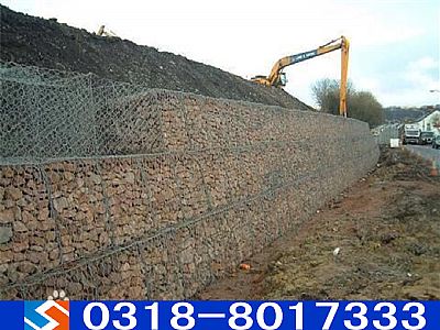 沈陽月亮灣公園格賓網景觀工程